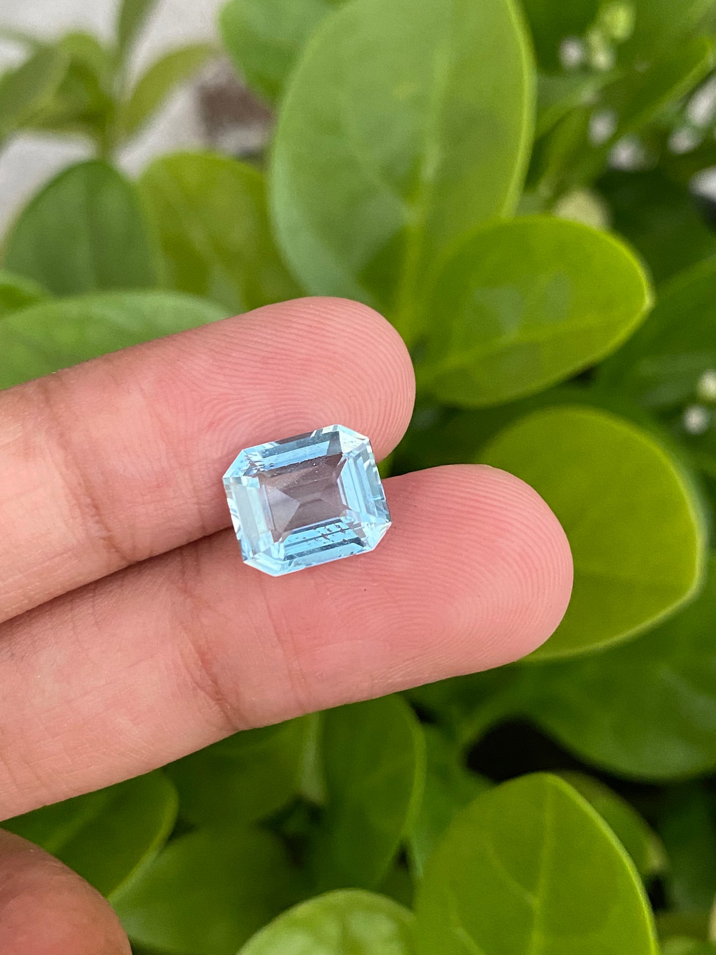 Natural Aquamarine 2.87 Crt | Emerald Cut