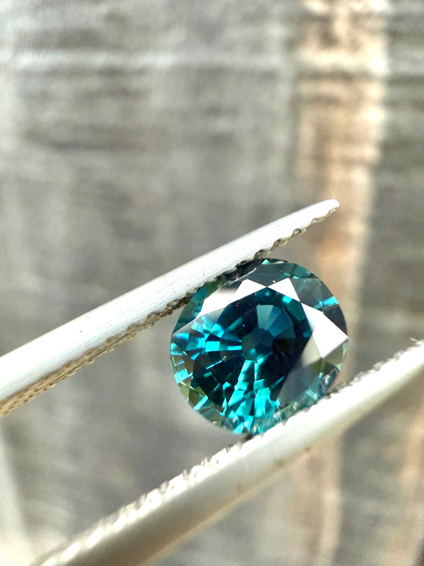 Australian Teal Sapphire - 1.36 Crt | Oval | Heated