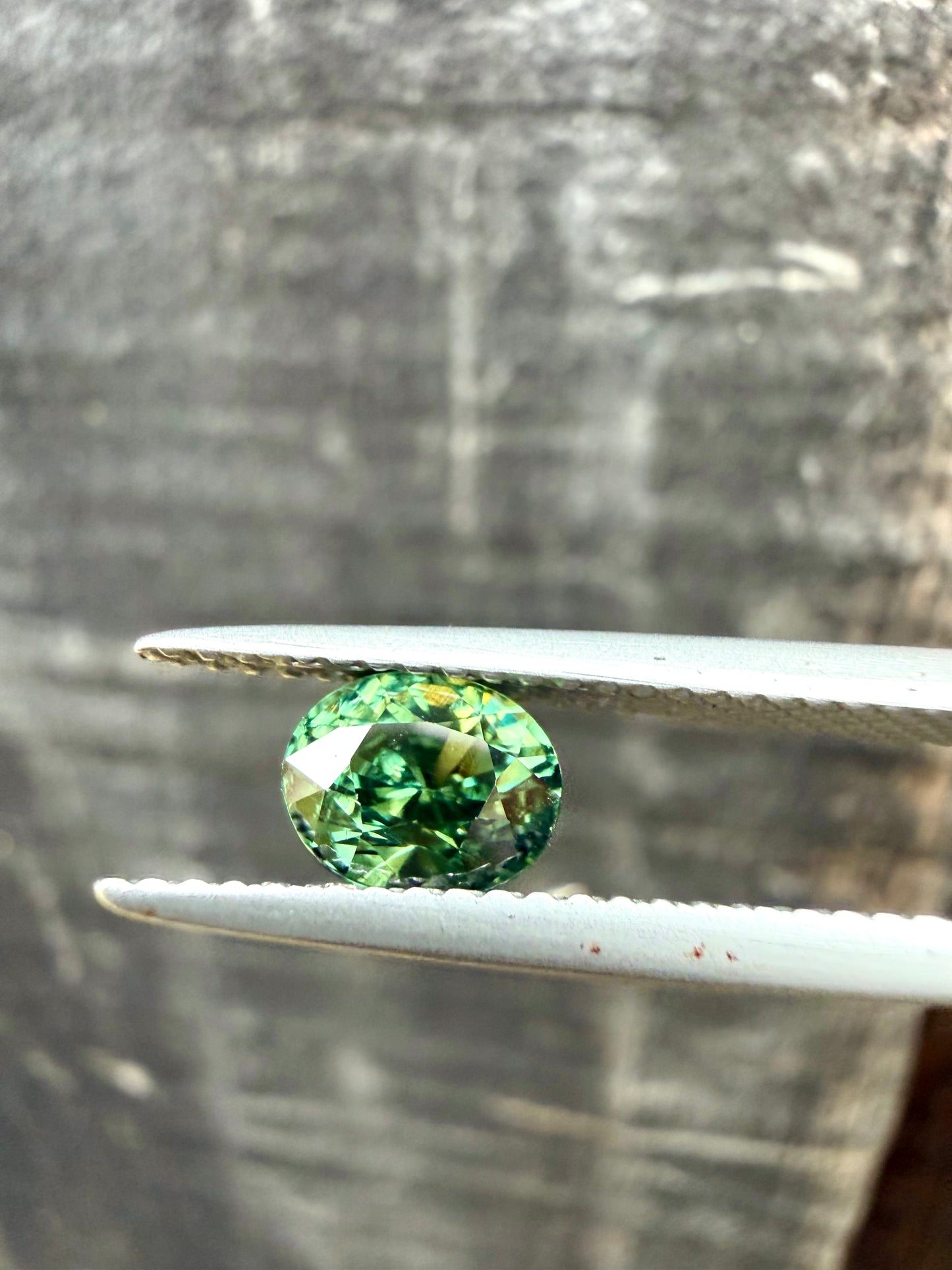 Australian Parti Sapphire - 1.19 Carat | Oval Cut