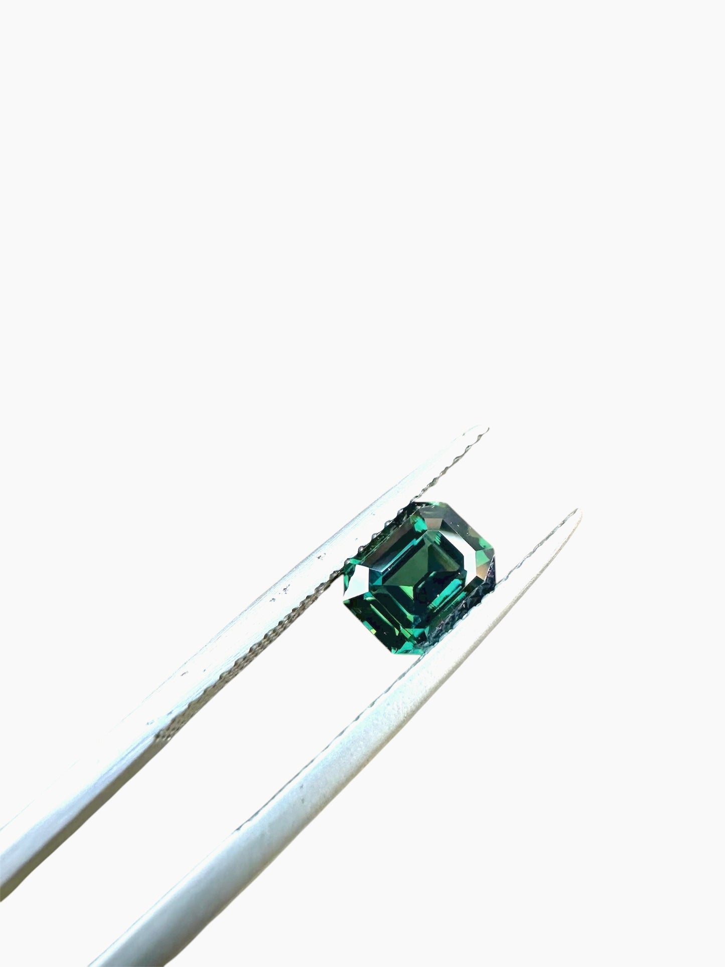 Australian Teal Sapphire - 1.53 Carat - Emerald Cut - Heated