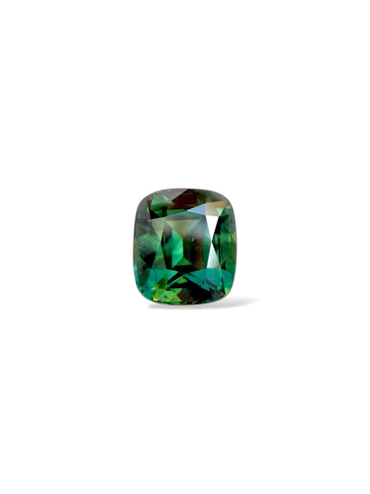 Australian Green Sapphire - 1.19 Carat | Cushion Cut | Heated