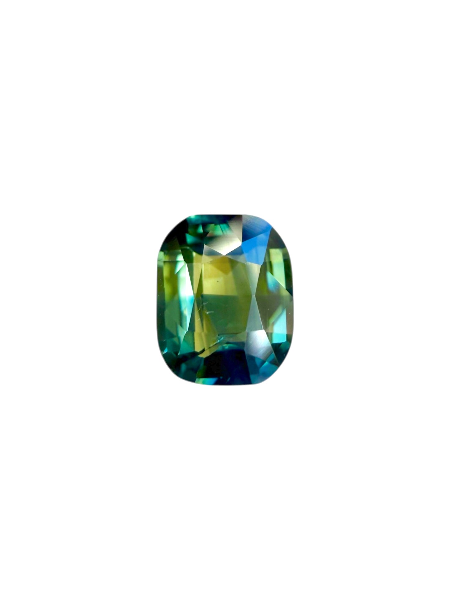 Australian Bi Colour Sapphire - 1.04 Carat | Unheated | Cushion Cut