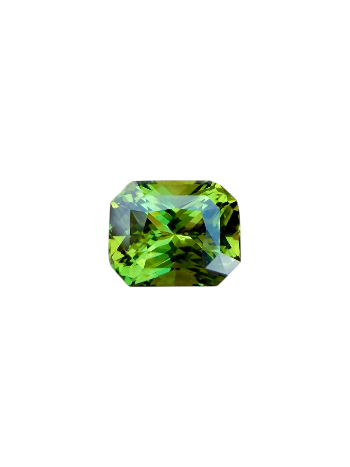 Australian Parti Sapphire - 1.81 Carat | Radiant Cut | Unheated