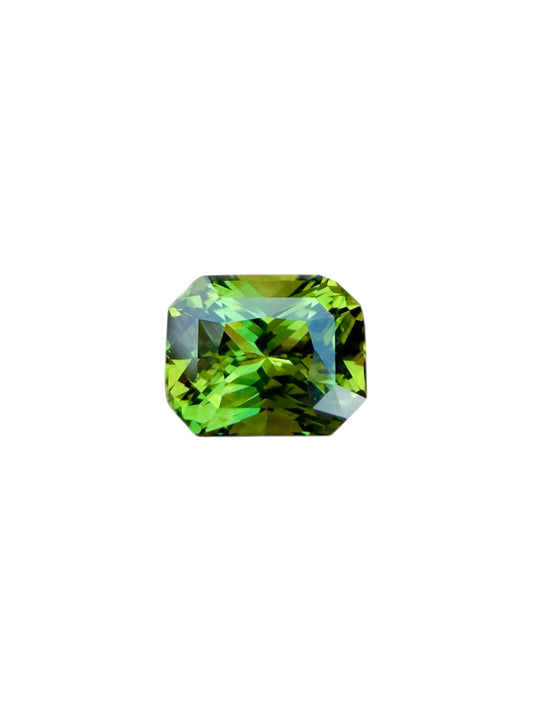 Australian Parti Sapphire - 1.81 Carat | Radiant Cut | Unheated
