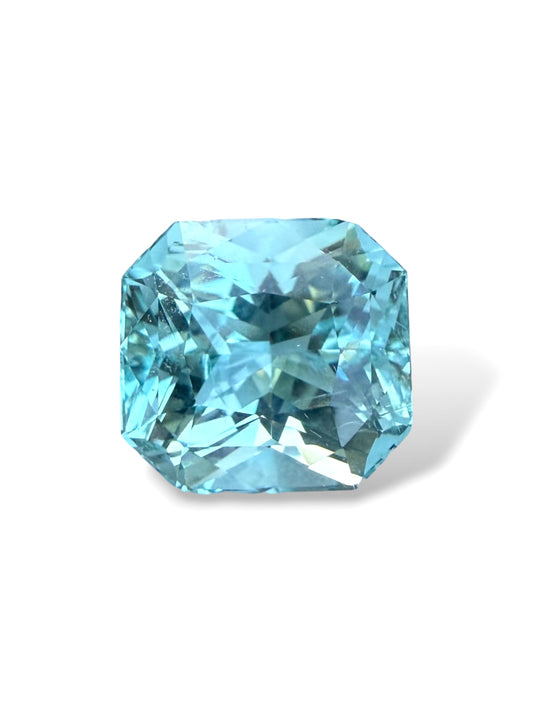 Natural Aquamarine - 8.7 Carat - Radiant Cut