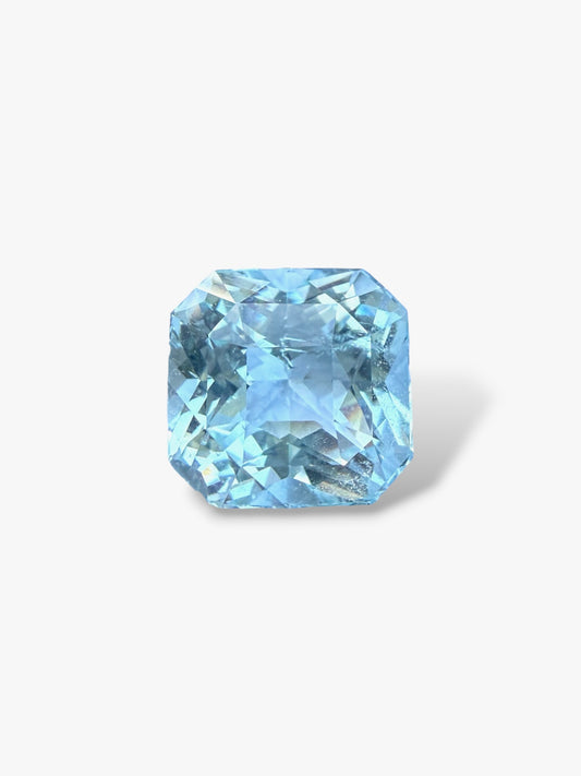 Natural Ice Blue Aquamarine | Radiant Cut | 12 Carats