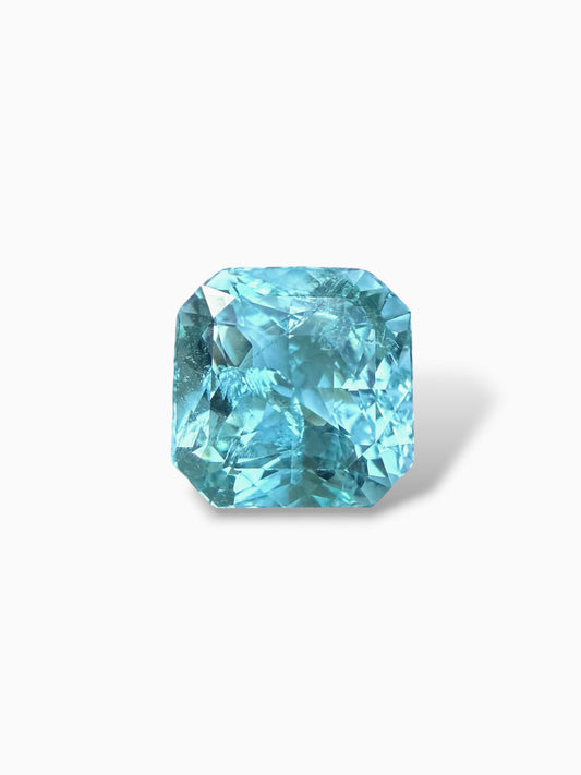 Natural Ice Blue Aquamarine - Radiant Cut - 6.97 Carat