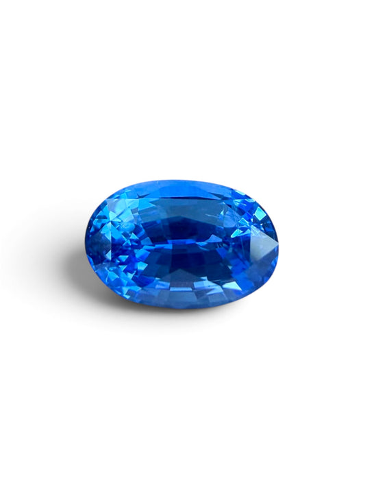 Ceylon Royal Blue Sapphire - 1.55 Crt | Oval Cut | Heated